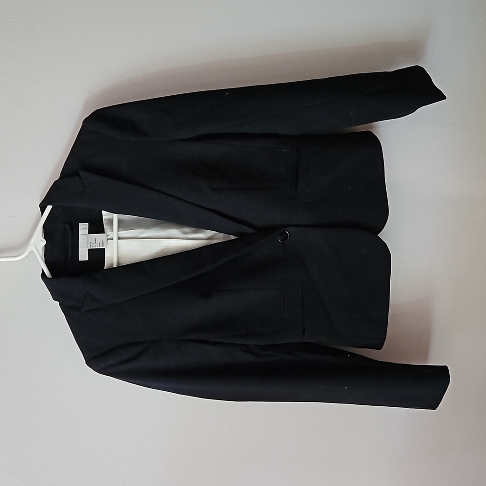 H&M navy suit blazer